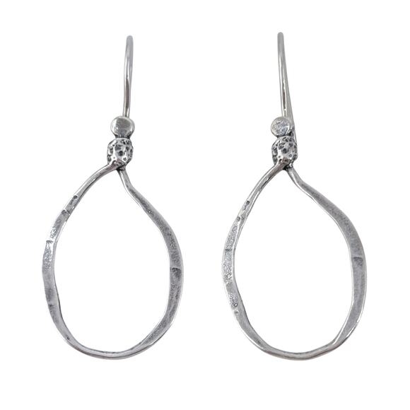 Estate Silpada Sterling Silver 925 "Lasso" Dangle Earrings W1551 - Picture 3 of 7